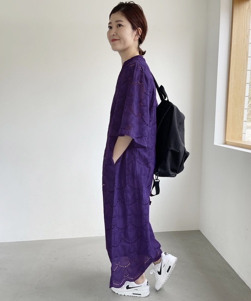 NE QUITTEZ PAS!（ヌキテパ）の「【ne Quittez pas / ヌキテパ】別注COTTONVOILE DOT HEMLA（ワンピース・レディース・ブルー・FREE）」の11枚目の写真