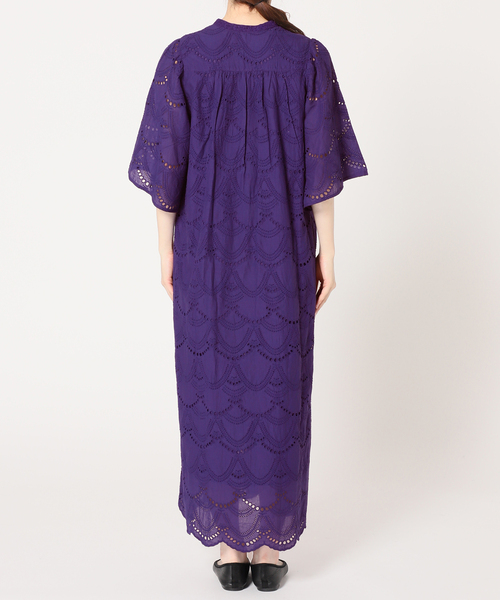 NE QUITTEZ PAS!（ヌキテパ）の「【ne Quittez pas / ヌキテパ】別注COTTONVOILE DOT HEMLA（ワンピース・レディース・ブルー・FREE）」の9枚目の写真