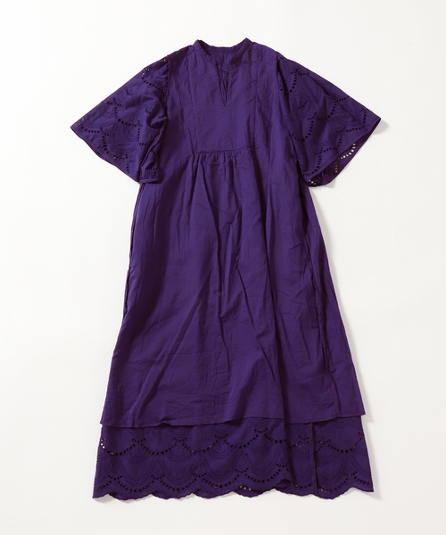 NE QUITTEZ PAS!（ヌキテパ）の「【ne Quittez pas / ヌキテパ】別注COTTONVOILE DOT HEMLA（ワンピース・レディース・ブルー・FREE）」の10枚目の写真