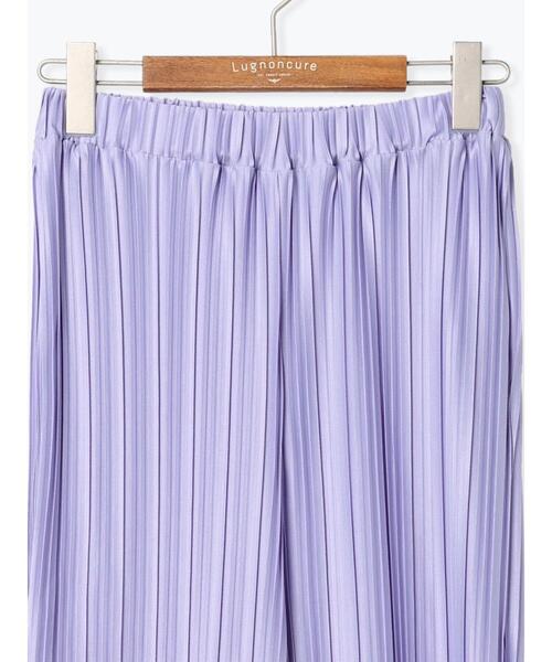 Lugnoncure（ルノンキュール）の「プリーツイージーパンツ(セルフカット可)（その他パンツ・レディース・グレー/ベージュ/パープル/ブラック・ﾌﾘ-）」の17枚目の写真