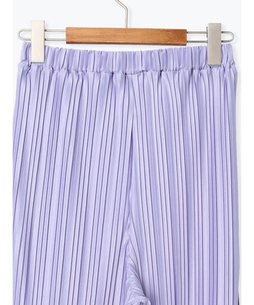 Lugnoncure（ルノンキュール）の「プリーツイージーパンツ(セルフカット可)（その他パンツ・レディース・グレー/ベージュ/パープル/ブラック・ﾌﾘ-）」の20枚目の写真
