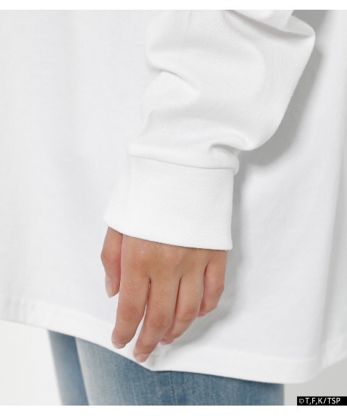 R4G（アールフォージー）の「[転生したらスライムだった件]CHARA L/S TEE - SLIME（Tシャツ/カットソー・レディース・ホワイト・X-LARGE）」の9枚目の写真