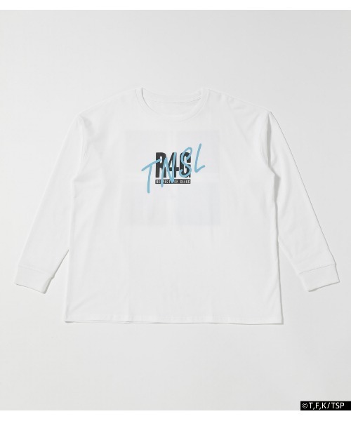 R4G（アールフォージー）の「[転生したらスライムだった件]CHARA L/S TEE - SLIME（Tシャツ/カットソー・レディース・ホワイト・X-LARGE）」の2枚目の写真