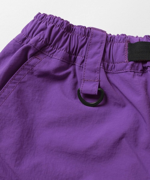 GLAZOS(グラソス)の「【撥水速乾】ナイロンワッシャー・テックハーフパンツ(その他パンツ・キッズ・ライトグリーン/パープル/ブラック・170cm/140cm/150cm/160cm)」の9枚目の写真
