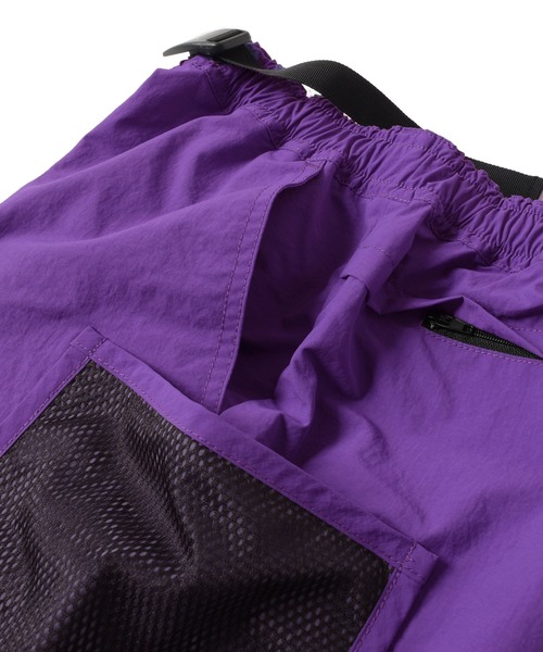 GLAZOS(グラソス)の「【撥水速乾】ナイロンワッシャー・テックハーフパンツ(その他パンツ・キッズ・ライトグリーン/パープル/ブラック・170cm/140cm/150cm/160cm)」の20枚目の写真