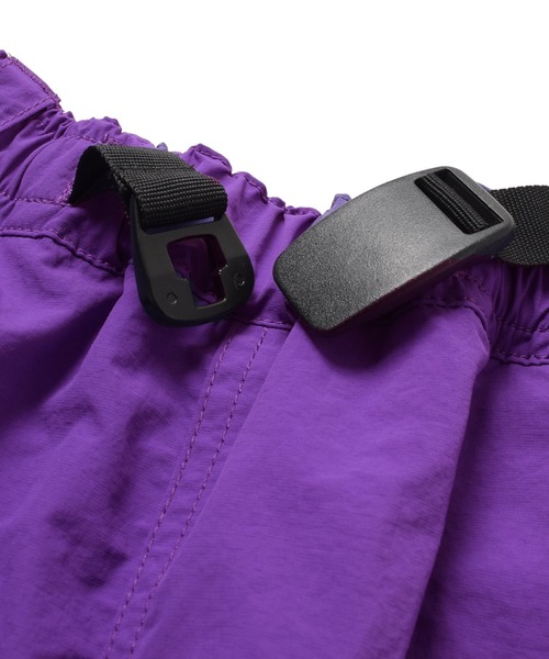 GLAZOS(グラソス)の「【撥水速乾】ナイロンワッシャー・テックハーフパンツ(その他パンツ・キッズ・ライトグリーン/パープル/ブラック・170cm/140cm/150cm/160cm)」の12枚目の写真