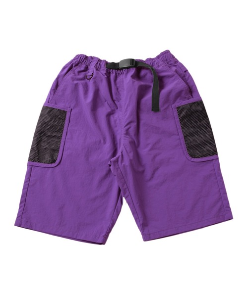GLAZOS(グラソス)の「【撥水速乾】ナイロンワッシャー・テックハーフパンツ(その他パンツ・キッズ・ライトグリーン/パープル/ブラック・170cm/140cm/150cm/160cm)」の10枚目の写真