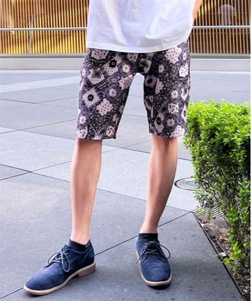 AXES-X(アクシーズエックス)の「オリエンタル柄ショートパンツ(その他パンツ・メンズ・キナリ/ブラック・LARGE/MEDIUM/X-LARGE)」の2枚目の写真