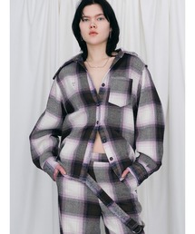 PAMEO POSE | Icon Flannel Shirts(シャツ/ブラウス)