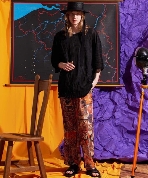 MAISON SPECIAL(メゾンスペシャル)の「《ユニセックスアイテム》ケンマボーターハット【MAISON SPECIAL/メゾンスペシャル】(ハット・メンズ・ブラック・FREE)」の6枚目の写真