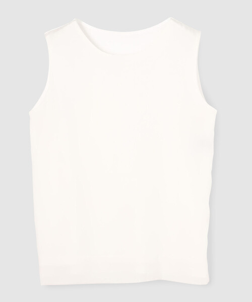 COMME CA ISM(コムサイズム)の「ノースリーブ Tブラウス(シャツ/ブラウス・レディース・ホワイト/ライトグレー/チャコール・SMALL/MEDIUM/LARGE)」の12枚目の写真