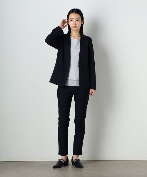 COMME CA ISM(コムサイズム)の「ノースリーブ Tブラウス(シャツ/ブラウス・レディース・ホワイト/ライトグレー/チャコール・SMALL/MEDIUM/LARGE)」の4枚目の写真