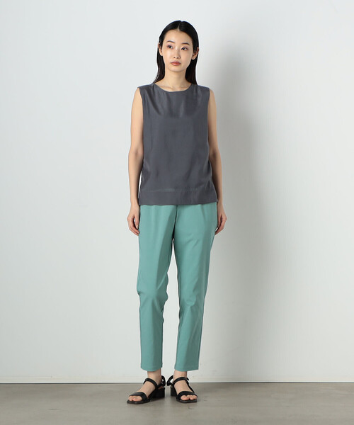 COMME CA ISM(コムサイズム)の「ノースリーブ Tブラウス(シャツ/ブラウス・レディース・ホワイト/ライトグレー/チャコール・SMALL/MEDIUM/LARGE)」の6枚目の写真