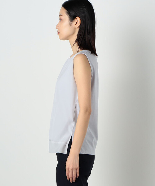 COMME CA ISM(コムサイズム)の「ノースリーブ Tブラウス(シャツ/ブラウス・レディース・ホワイト/ライトグレー/チャコール・SMALL/MEDIUM/LARGE)」の18枚目の写真