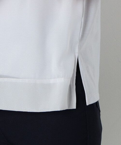 COMME CA ISM(コムサイズム)の「ノースリーブ Tブラウス(シャツ/ブラウス・レディース・ホワイト/ライトグレー/チャコール・SMALL/MEDIUM/LARGE)」の7枚目の写真