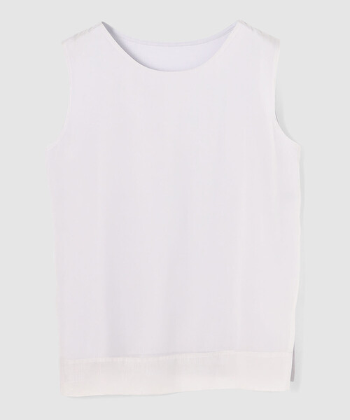 COMME CA ISM(コムサイズム)の「ノースリーブ Tブラウス(シャツ/ブラウス・レディース・ホワイト/ライトグレー/チャコール・SMALL/MEDIUM/LARGE)」の21枚目の写真