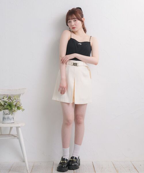 ems excite（エムズエキサイト）の「ベルト付きインタックSPT（その他パンツ・レディース・ライトベージュ/ナチュラル/ブラック・FREE）」の16枚目の写真