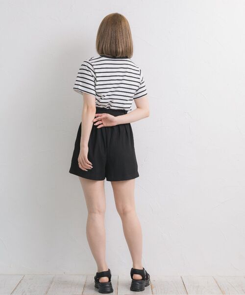 ems excite（エムズエキサイト）の「ベルト付きインタックSPT（その他パンツ・レディース・ライトベージュ/ナチュラル/ブラック・FREE）」の13枚目の写真