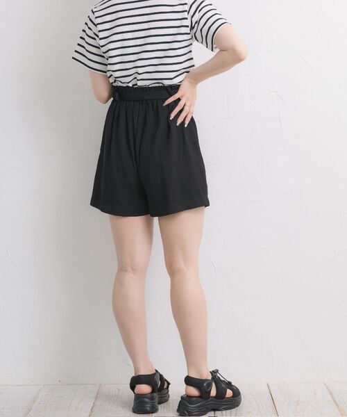 ems excite（エムズエキサイト）の「ベルト付きインタックSPT（その他パンツ・レディース・ライトベージュ/ナチュラル/ブラック・FREE）」の6枚目の写真