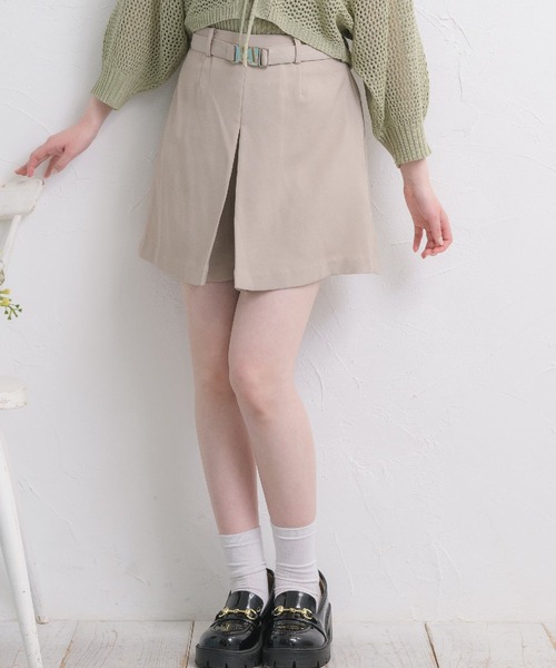 ems excite（エムズエキサイト）の「ベルト付きインタックSPT（その他パンツ・レディース・ライトベージュ/ナチュラル/ブラック・FREE）」の3枚目の写真