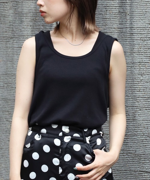 TOMMY HILFIGER(トミーヒルフィガー)の「Tommy Hilfiger/トミーヒルフィガー Heritage Cotton Stretch Tank タンクトップ ノースリーブ(タンクトップ・メンズ・ブラック/ヘザーグレー・M/XL/S/L)」の13枚目の写真