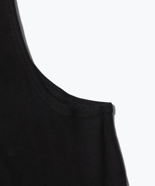 TOMMY HILFIGER(トミーヒルフィガー)の「Tommy Hilfiger/トミーヒルフィガー Heritage Cotton Stretch Tank タンクトップ ノースリーブ(タンクトップ・メンズ・ブラック/ヘザーグレー・M/XL/S/L)」の8枚目の写真