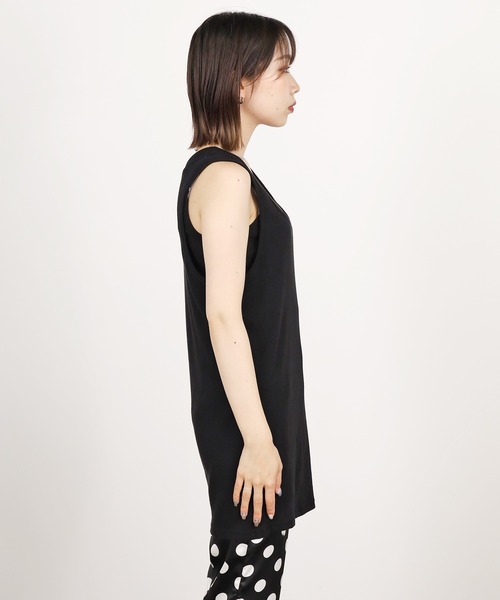 TOMMY HILFIGER(トミーヒルフィガー)の「Tommy Hilfiger/トミーヒルフィガー Heritage Cotton Stretch Tank タンクトップ ノースリーブ(タンクトップ・メンズ・ブラック/ヘザーグレー・M/XL/S/L)」の16枚目の写真