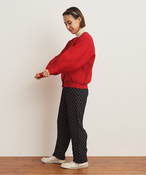 CHILD WOMAN（チャイルドウーマン）の「Kanadeフライス タートルネックプルオーバー（Tシャツ/カットソー・レディース・ピンク/ブルー/オレンジ/ベージュ・FREE）」の14枚目の写真