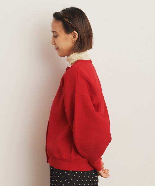 CHILD WOMAN（チャイルドウーマン）の「Kanadeフライス タートルネックプルオーバー（Tシャツ/カットソー・レディース・ピンク/ブルー/オレンジ/ベージュ・FREE）」の12枚目の写真