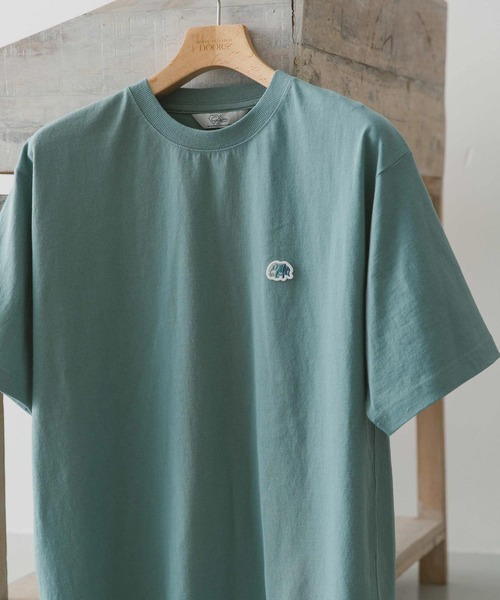 URBAN RESEARCH DOORS(アーバンリサーチドアーズ)の「『別注』GEM SPORTS×DOORS ワッペンショートスリーブTシャツ(Tシャツ/カットソー・メンズ・ブルー系その他/オフホワイト/グリーン/グレー・MEDIUM/LARGE/X-LARGE)」の3枚目の写真