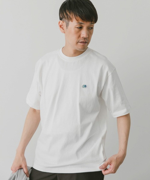 URBAN RESEARCH DOORS(アーバンリサーチドアーズ)の「『別注』GEM SPORTS×DOORS ワッペンショートスリーブTシャツ(Tシャツ/カットソー・メンズ・ブルー系その他/オフホワイト/グリーン/グレー・MEDIUM/LARGE/X-LARGE)」の7枚目の写真
