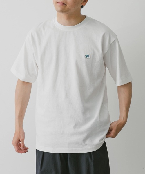 URBAN RESEARCH DOORS(アーバンリサーチドアーズ)の「『別注』GEM SPORTS×DOORS ワッペンショートスリーブTシャツ(Tシャツ/カットソー・メンズ・ブルー系その他/オフホワイト/グリーン/グレー・MEDIUM/LARGE/X-LARGE)」の13枚目の写真