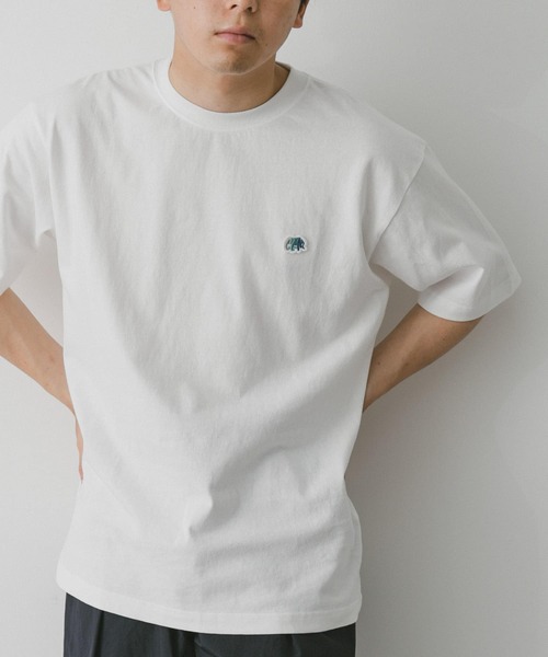 URBAN RESEARCH DOORS(アーバンリサーチドアーズ)の「『別注』GEM SPORTS×DOORS ワッペンショートスリーブTシャツ(Tシャツ/カットソー・メンズ・ブルー系その他/オフホワイト/グリーン/グレー・MEDIUM/LARGE/X-LARGE)」の14枚目の写真