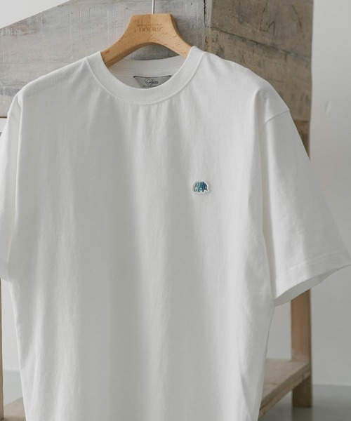 URBAN RESEARCH DOORS(アーバンリサーチドアーズ)の「『別注』GEM SPORTS×DOORS ワッペンショートスリーブTシャツ(Tシャツ/カットソー・メンズ・ブルー系その他/オフホワイト/グリーン/グレー・MEDIUM/LARGE/X-LARGE)」の17枚目の写真