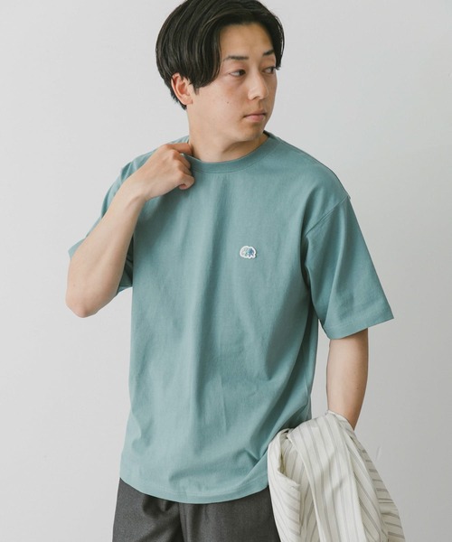 URBAN RESEARCH DOORS(アーバンリサーチドアーズ)の「『別注』GEM SPORTS×DOORS ワッペンショートスリーブTシャツ(Tシャツ/カットソー・メンズ・ブルー系その他/オフホワイト/グリーン/グレー・MEDIUM/LARGE/X-LARGE)」の20枚目の写真