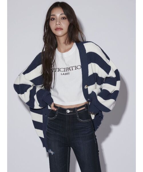 GYDA（ジェイダ）の「ANTICIPATION PROCESSING Tシャツ（Tシャツ/カットソー・レディース・ブラック/ピンク/オフホワイト・FREE）」の11枚目の写真