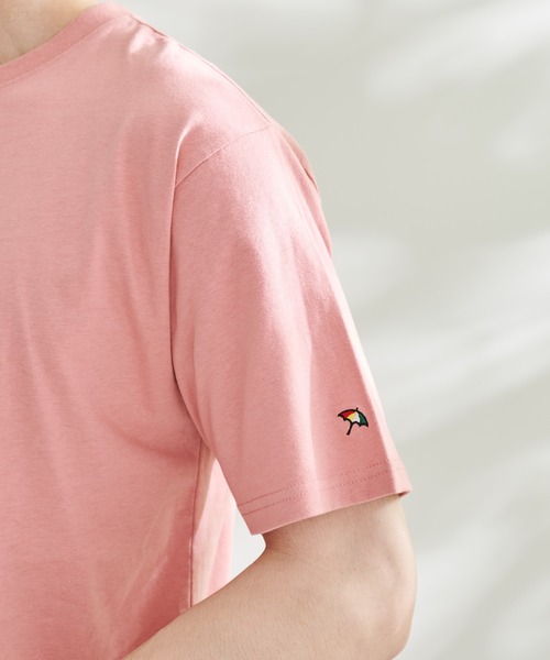 Arnold Palmer（アーノルドパーマー）の「USAコットン 天竺 シェア レガシー ロゴ Tシャツ（Tシャツ/カットソー・レディース・ホワイト/グリーン/ネイビー/ピンク・M/S/XS/L/LL）」の7枚目の写真