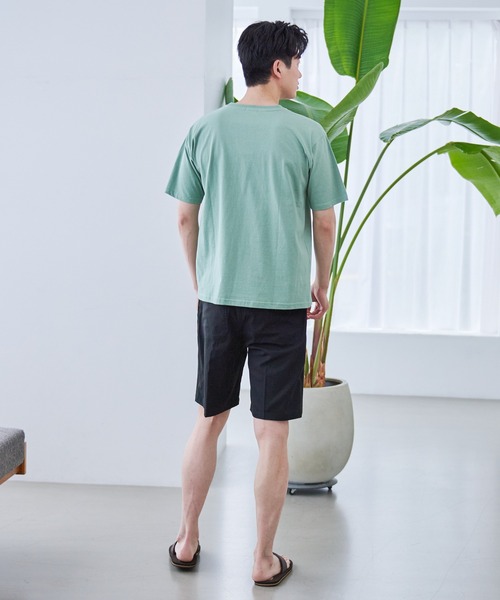 Arnold Palmer（アーノルドパーマー）の「USAコットン 天竺 シェア レガシー ロゴ Tシャツ（Tシャツ/カットソー・レディース・ホワイト/グリーン/ネイビー/ピンク・M/S/XS/L/LL）」の21枚目の写真