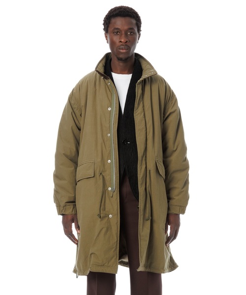 Sandinista（サンディニスタ）の「Mods Puff Coat / シンサーレート中綿入りモッズコート（モッズコート・メンズ・オリーブ/ブラック・MEDIUM/LARGE/SMALL）」の5枚目の写真