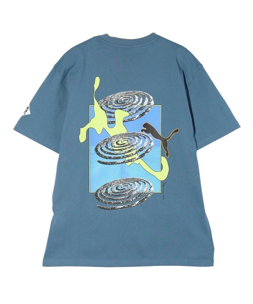 PUMA(プーマ)の「PUMAxP.A.M. GRAPHIC TEE/538810(Tシャツ/カットソー・メンズ・ブラック/ライトイエロー/ブルー/ホワイト・LARGE/MEDIUM)」の19枚目の写真