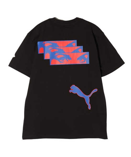 PUMA(プーマ)の「PUMAxP.A.M. GRAPHIC TEE/538810(Tシャツ/カットソー・メンズ・ブラック/ライトイエロー/ブルー/ホワイト・LARGE/MEDIUM)」の7枚目の写真