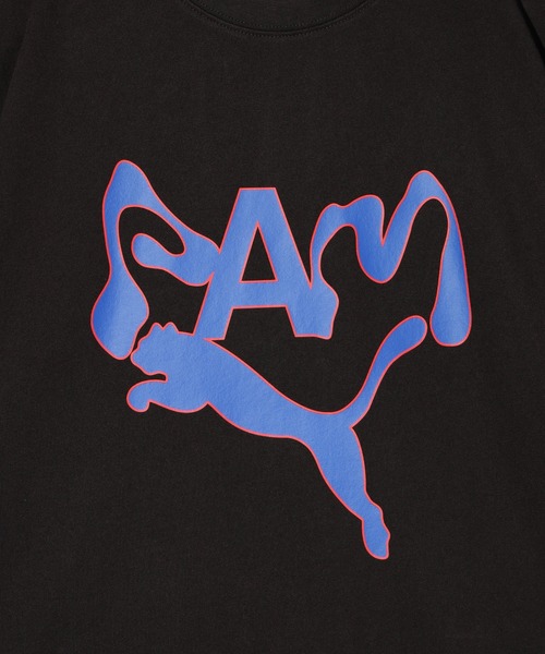PUMA(プーマ)の「PUMAxP.A.M. GRAPHIC TEE/538810(Tシャツ/カットソー・メンズ・ブラック/ライトイエロー/ブルー/ホワイト・LARGE/MEDIUM)」の10枚目の写真