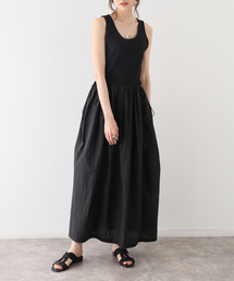 【AMOMENTO / アモーメント】 SHEER JERSEY DRESSワンピース