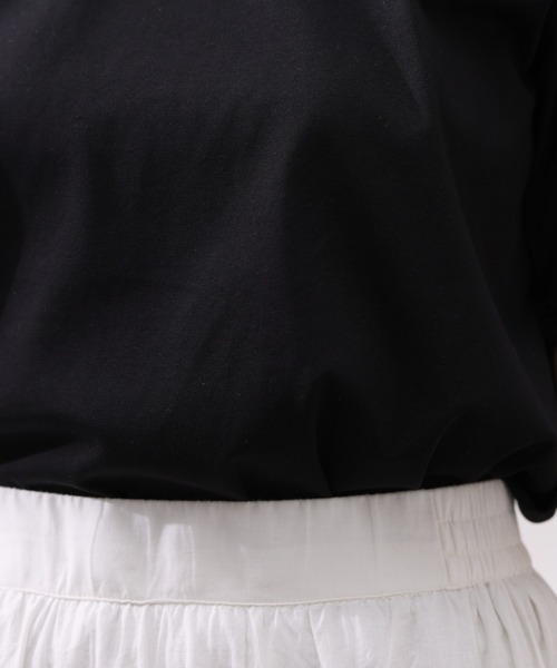 Chez toi（シェトワ）の「コットン刺繍×レーススカート（スカート・レディース・チャコールグレー/オフホワイト/カーキ・FREE）」の19枚目の写真