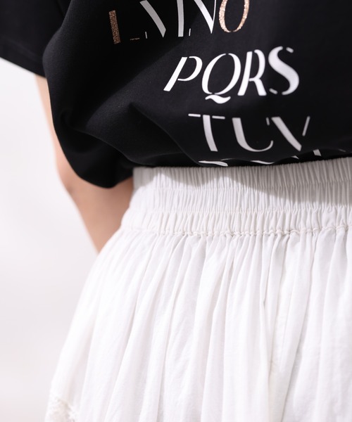 Chez toi（シェトワ）の「コットン刺繍×レーススカート（スカート・レディース・チャコールグレー/オフホワイト/カーキ・FREE）」の21枚目の写真