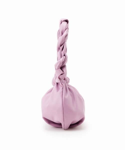 Casselini（キャセリーニ）の「Casselini(キャセリーニ)ツイストバルーンバッグ（ハンドバッグ・レディース・ブラック/グリーン/パープル・FREE）」の12枚目の写真