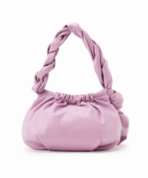 Casselini（キャセリーニ）の「Casselini(キャセリーニ)ツイストバルーンバッグ（ハンドバッグ・レディース・ブラック/グリーン/パープル・FREE）」の13枚目の写真