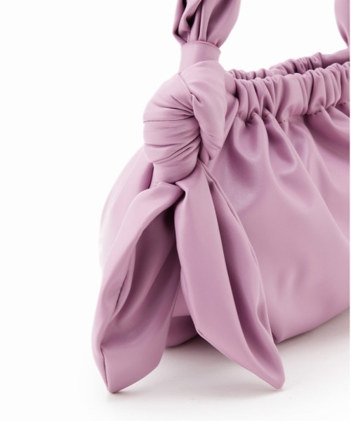 Casselini（キャセリーニ）の「Casselini(キャセリーニ)ツイストバルーンバッグ（ハンドバッグ・レディース・ブラック/グリーン/パープル・FREE）」の17枚目の写真