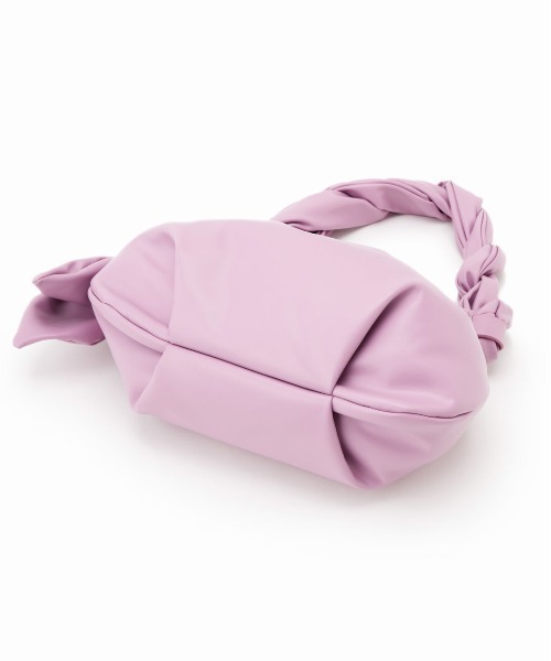 Casselini（キャセリーニ）の「Casselini(キャセリーニ)ツイストバルーンバッグ（ハンドバッグ・レディース・ブラック/グリーン/パープル・FREE）」の15枚目の写真