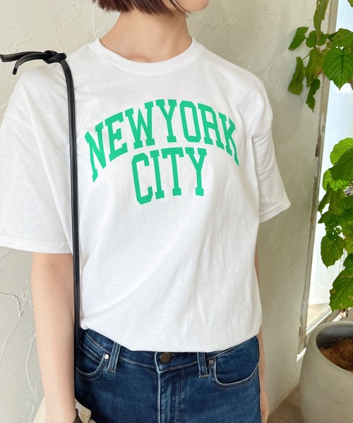 spiritoso（スピリトーゾ）の「spiritoso カレッジアソートTシャツ 半袖（Tシャツ/カットソー・メンズ・ホワイト系1/ブラック系1/グレー系2/ホワイト/グレー系1/ホワイト系2/ブラック/ブラック系2/杢グレー・XL/M/L/S）」の2枚目の写真
